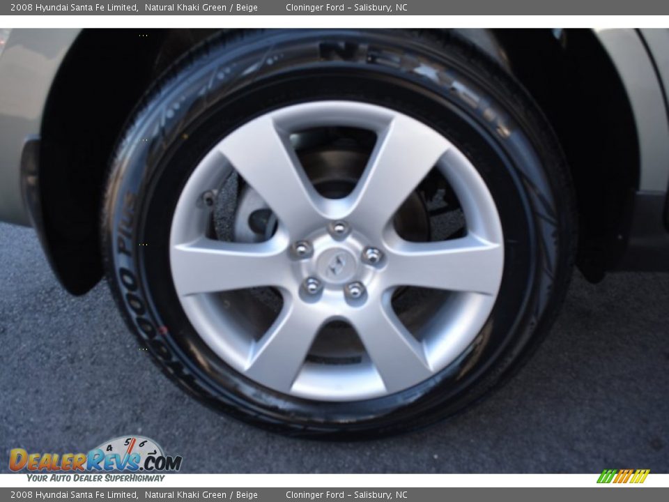 2008 Hyundai Santa Fe Limited Wheel Photo #8