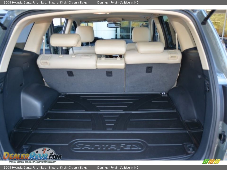 2008 Hyundai Santa Fe Limited Trunk Photo #14