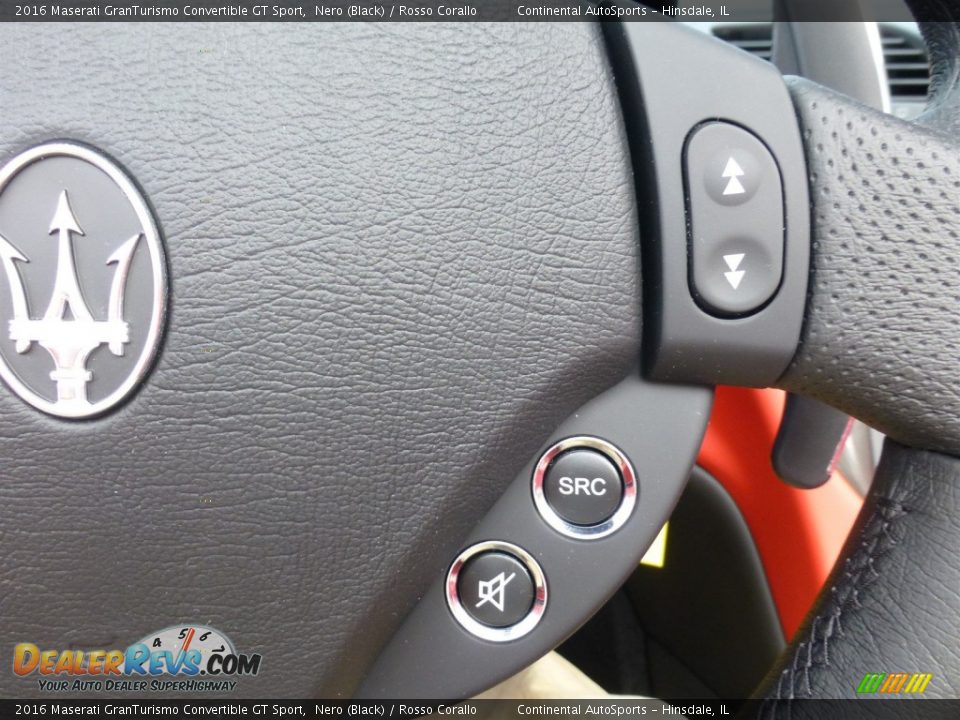 Controls of 2016 Maserati GranTurismo Convertible GT Sport Photo #16