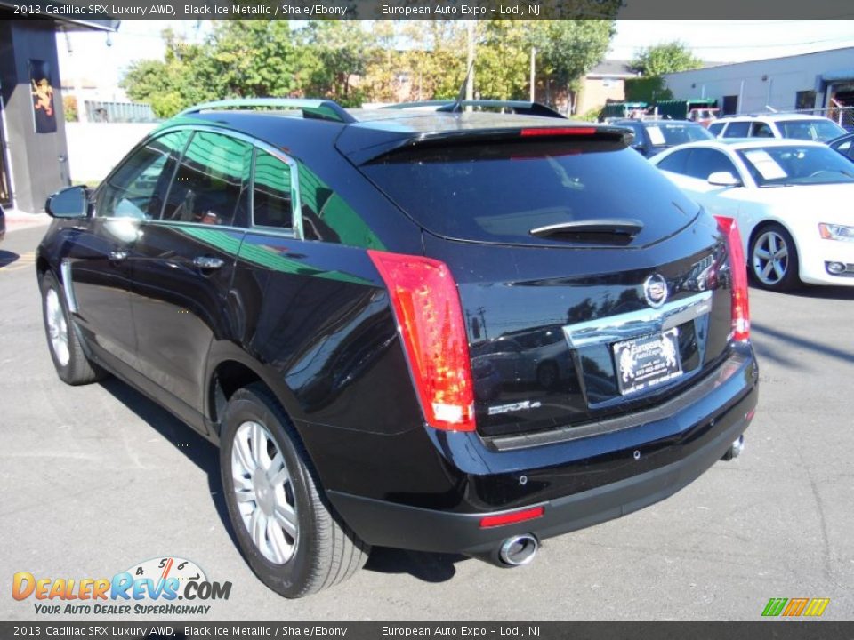 2013 Cadillac SRX Luxury AWD Black Ice Metallic / Shale/Ebony Photo #3