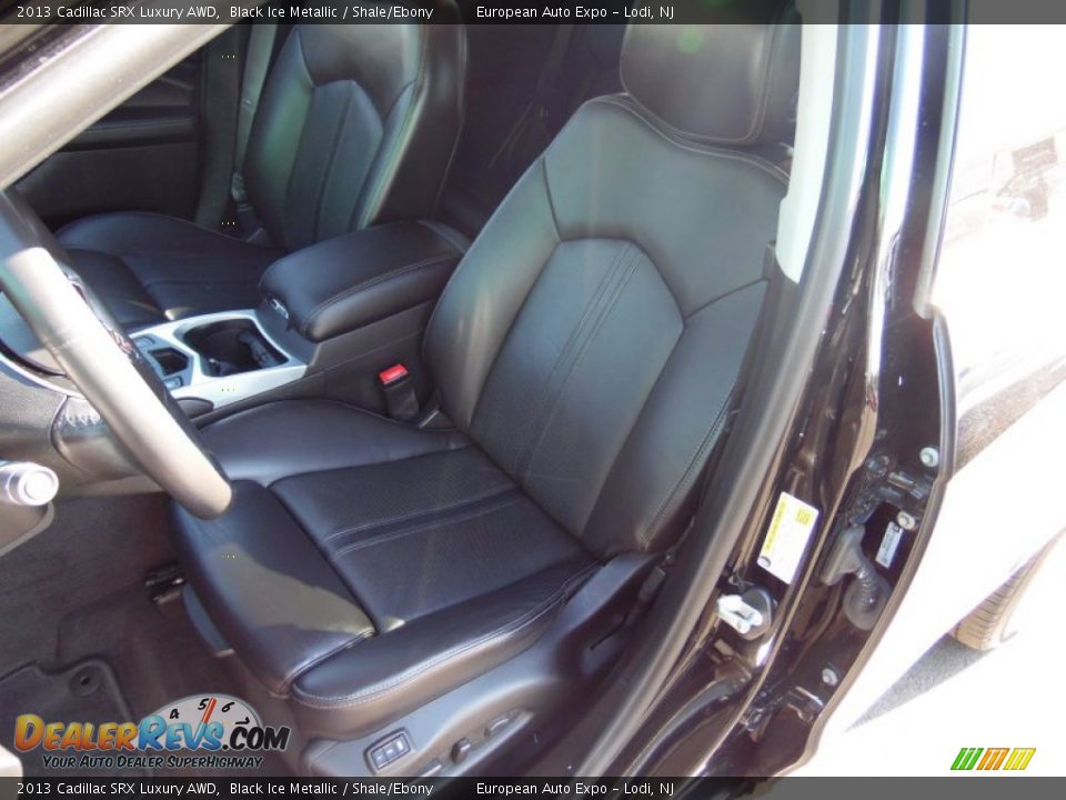 2013 Cadillac SRX Luxury AWD Black Ice Metallic / Shale/Ebony Photo #10