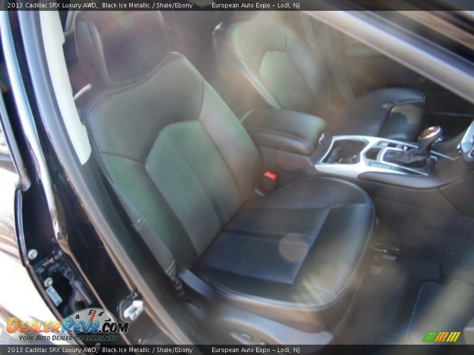 2013 Cadillac SRX Luxury AWD Black Ice Metallic / Shale/Ebony Photo #12