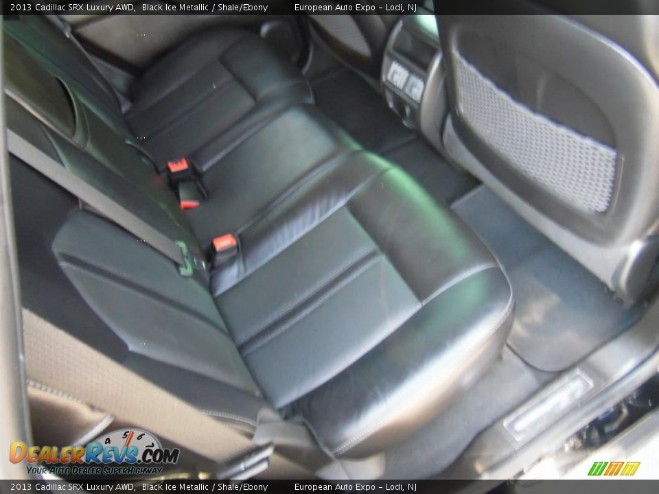 2013 Cadillac SRX Luxury AWD Black Ice Metallic / Shale/Ebony Photo #13