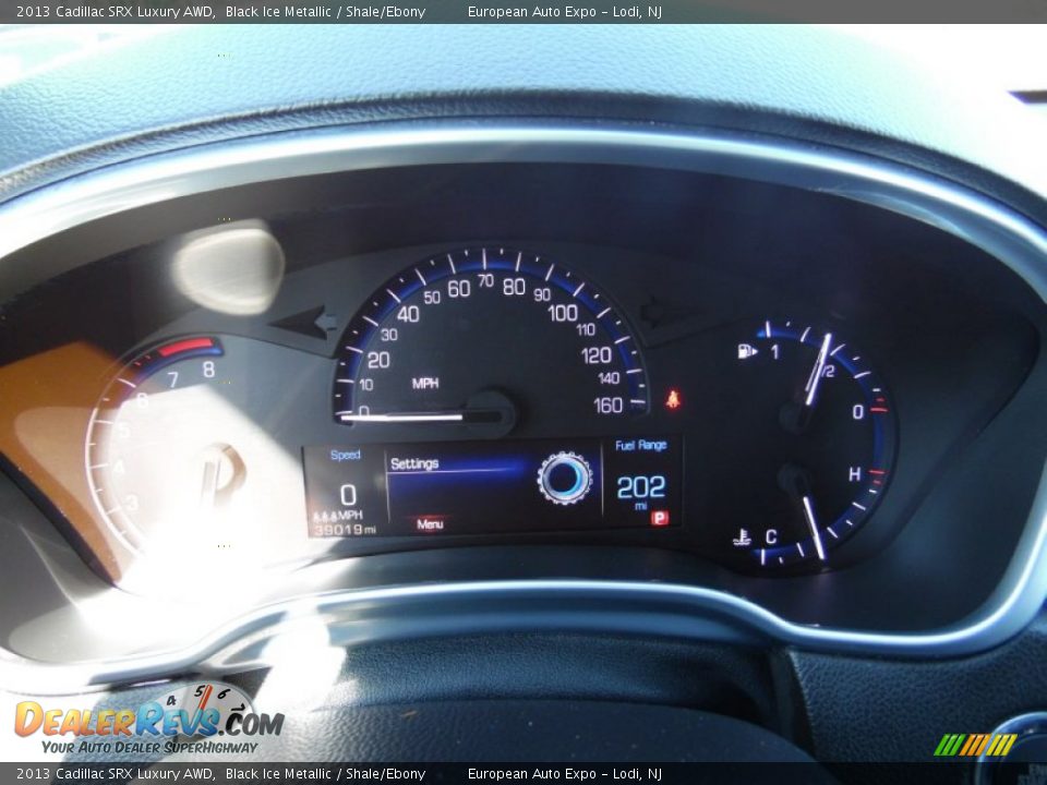 2013 Cadillac SRX Luxury AWD Gauges Photo #23