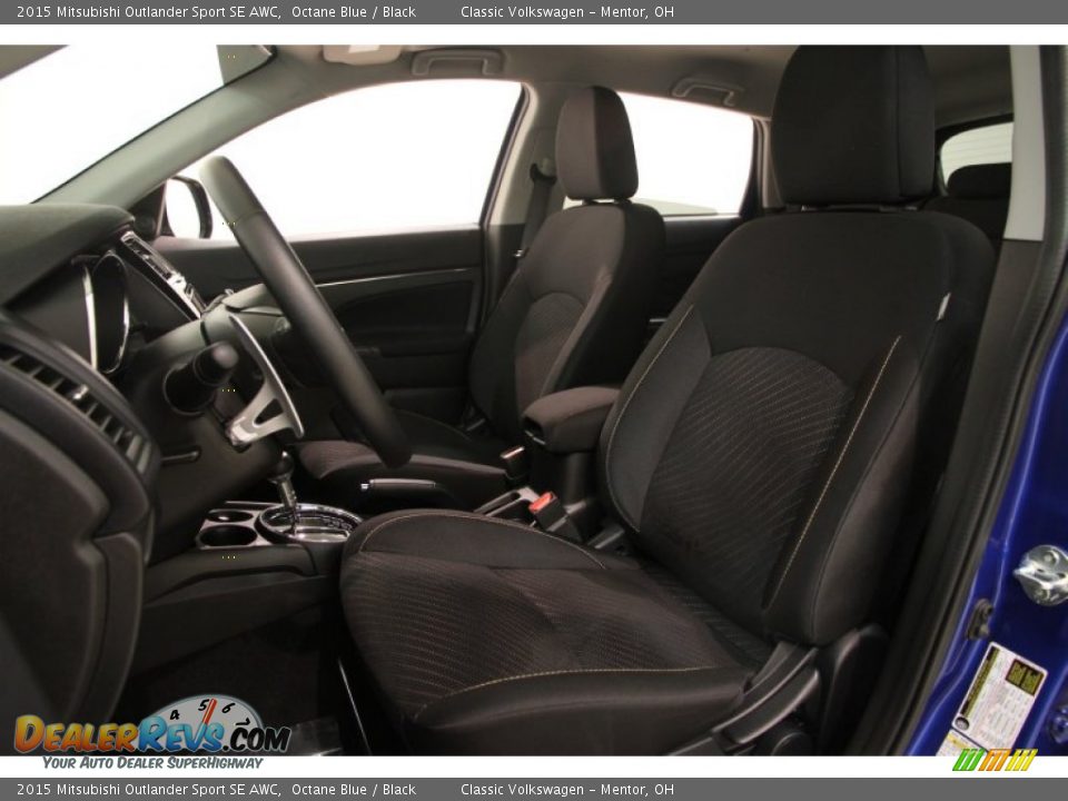 2015 Mitsubishi Outlander Sport SE AWC Octane Blue / Black Photo #5