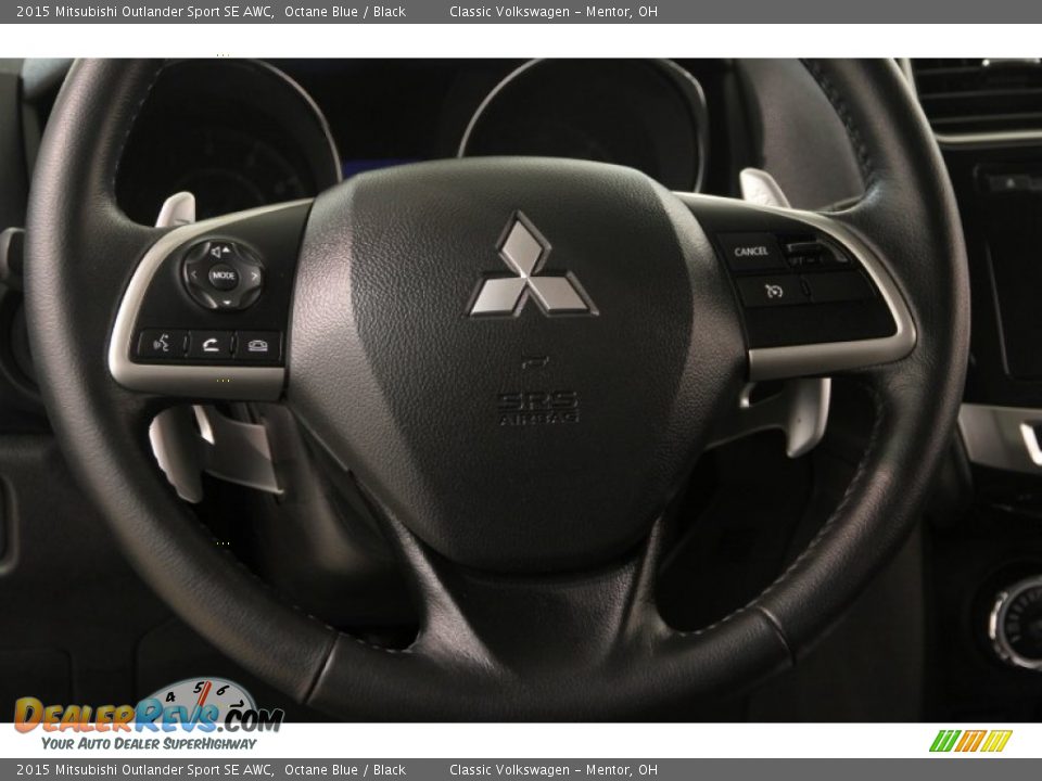 2015 Mitsubishi Outlander Sport SE AWC Octane Blue / Black Photo #6