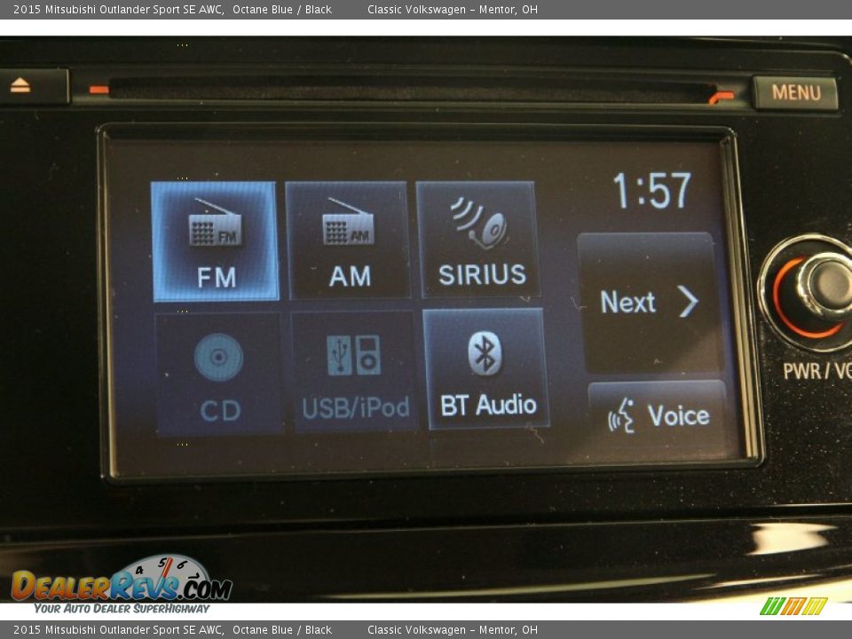 2015 Mitsubishi Outlander Sport SE AWC Octane Blue / Black Photo #9