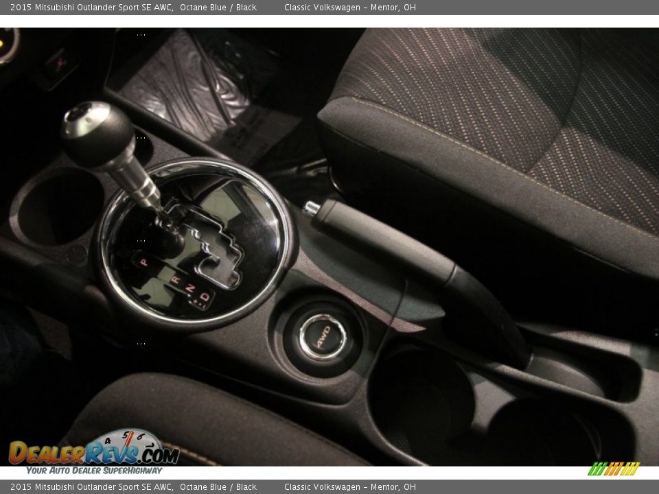 2015 Mitsubishi Outlander Sport SE AWC Octane Blue / Black Photo #12