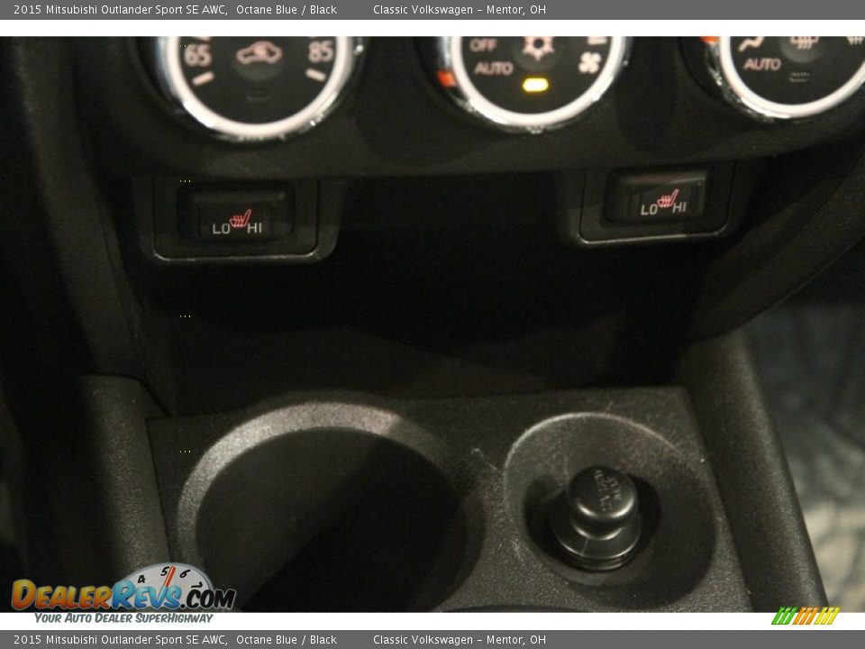 2015 Mitsubishi Outlander Sport SE AWC Octane Blue / Black Photo #13
