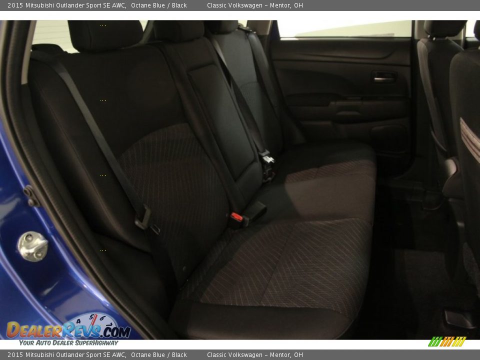 2015 Mitsubishi Outlander Sport SE AWC Octane Blue / Black Photo #15