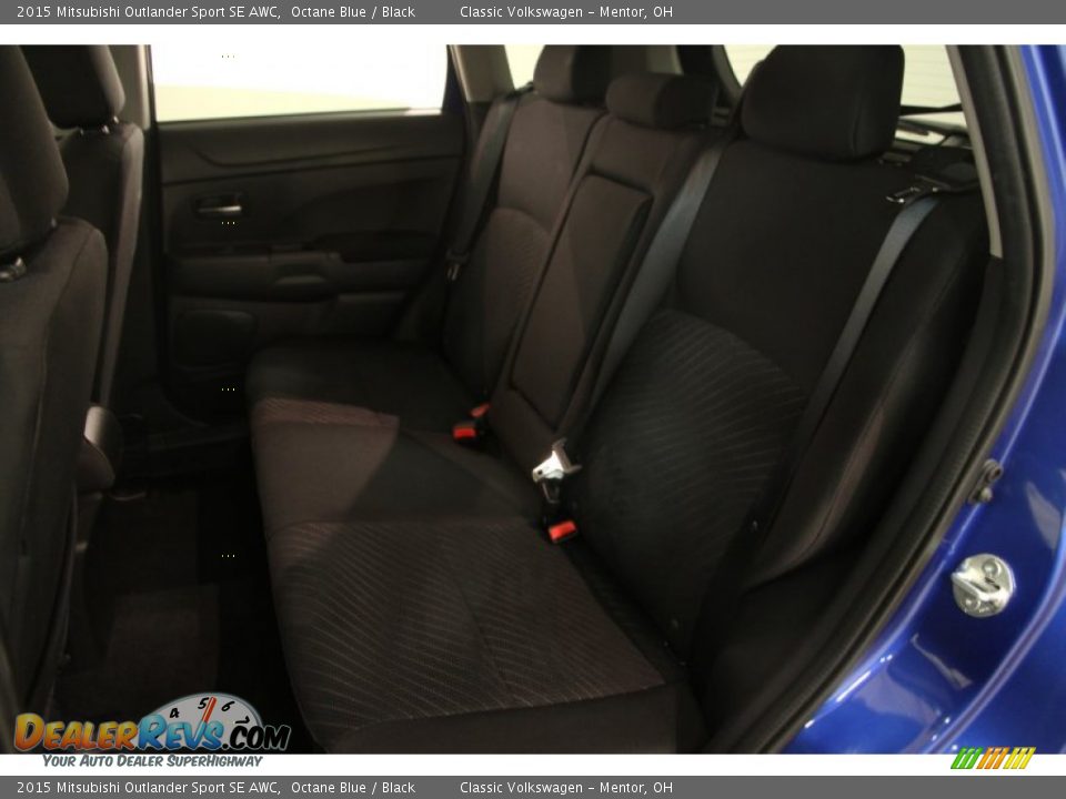 2015 Mitsubishi Outlander Sport SE AWC Octane Blue / Black Photo #16