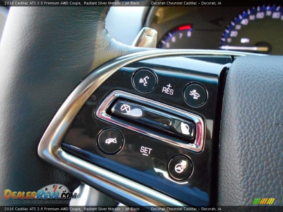 Controls of 2016 Cadillac ATS 3.6 Premium AWD Coupe Photo #21