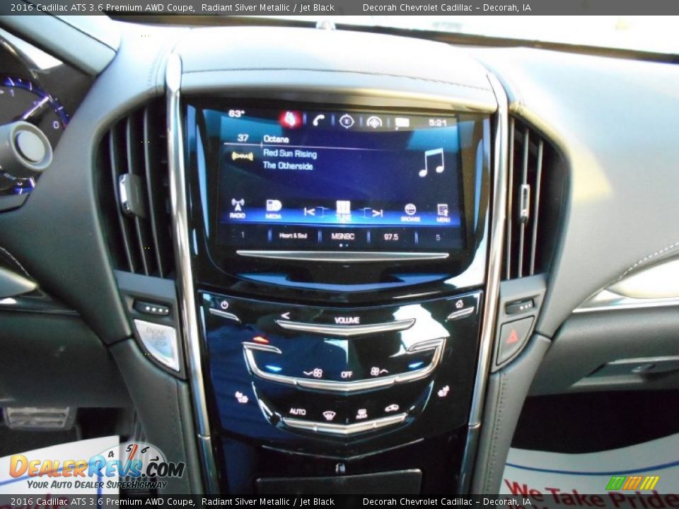 Controls of 2016 Cadillac ATS 3.6 Premium AWD Coupe Photo #24
