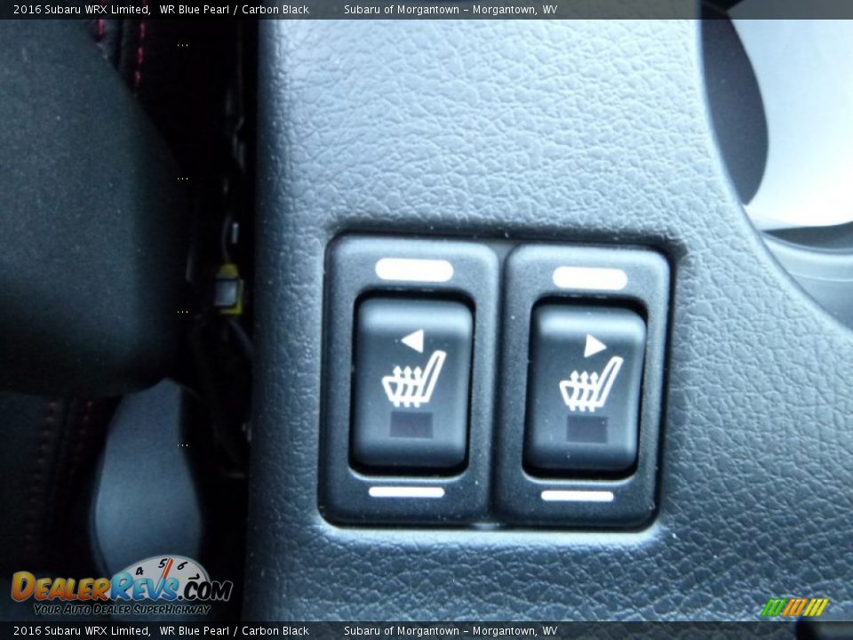 2016 Subaru WRX Limited WR Blue Pearl / Carbon Black Photo #17