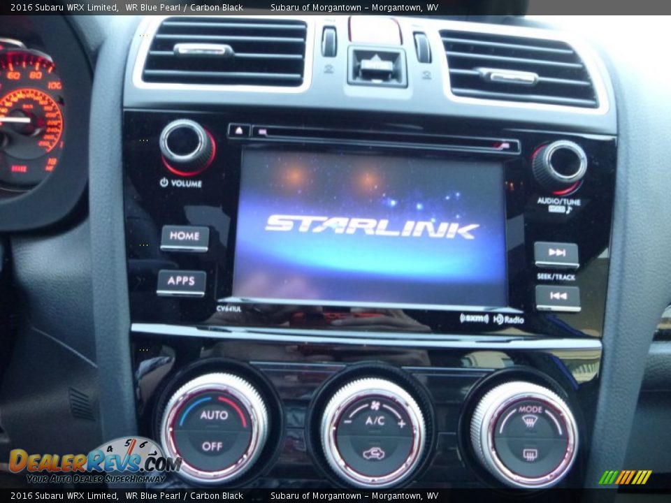 2016 Subaru WRX Limited WR Blue Pearl / Carbon Black Photo #19