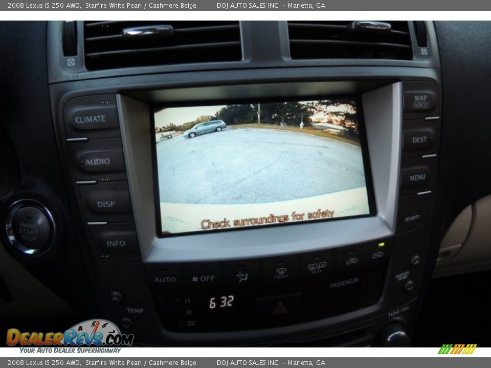 2008 Lexus IS 250 AWD Starfire White Pearl / Cashmere Beige Photo #14
