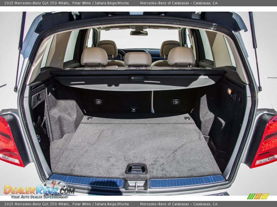 2015 Mercedes-Benz GLK 350 4Matic Polar White / Sahara Beige/Mocha Photo #4