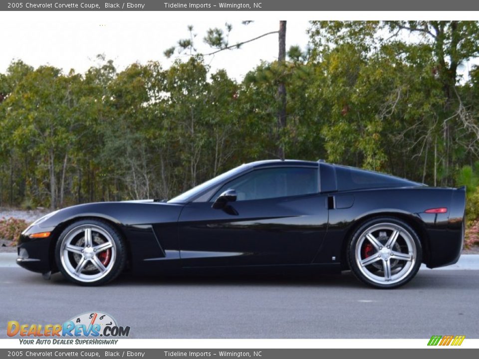 Black 2005 Chevrolet Corvette Coupe Photo #10