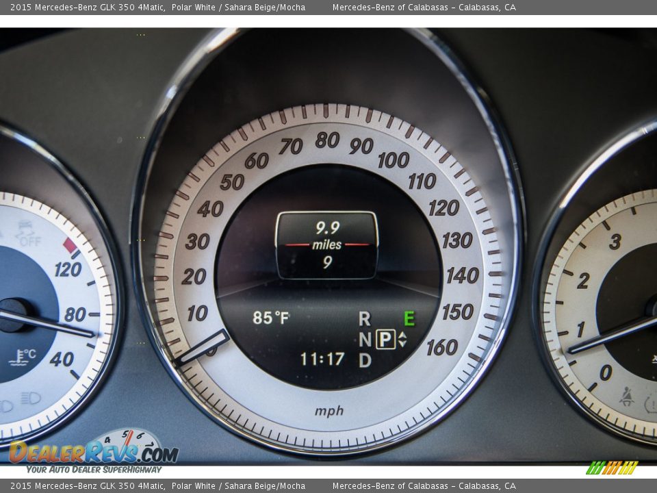 2015 Mercedes-Benz GLK 350 4Matic Polar White / Sahara Beige/Mocha Photo #6