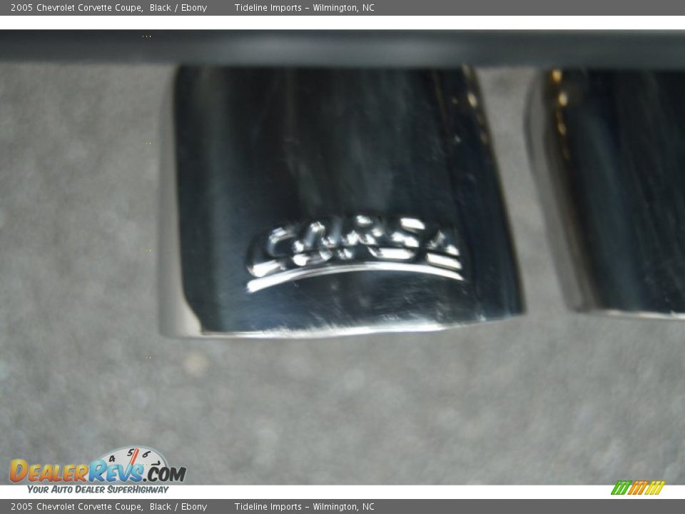 2005 Chevrolet Corvette Coupe Black / Ebony Photo #13