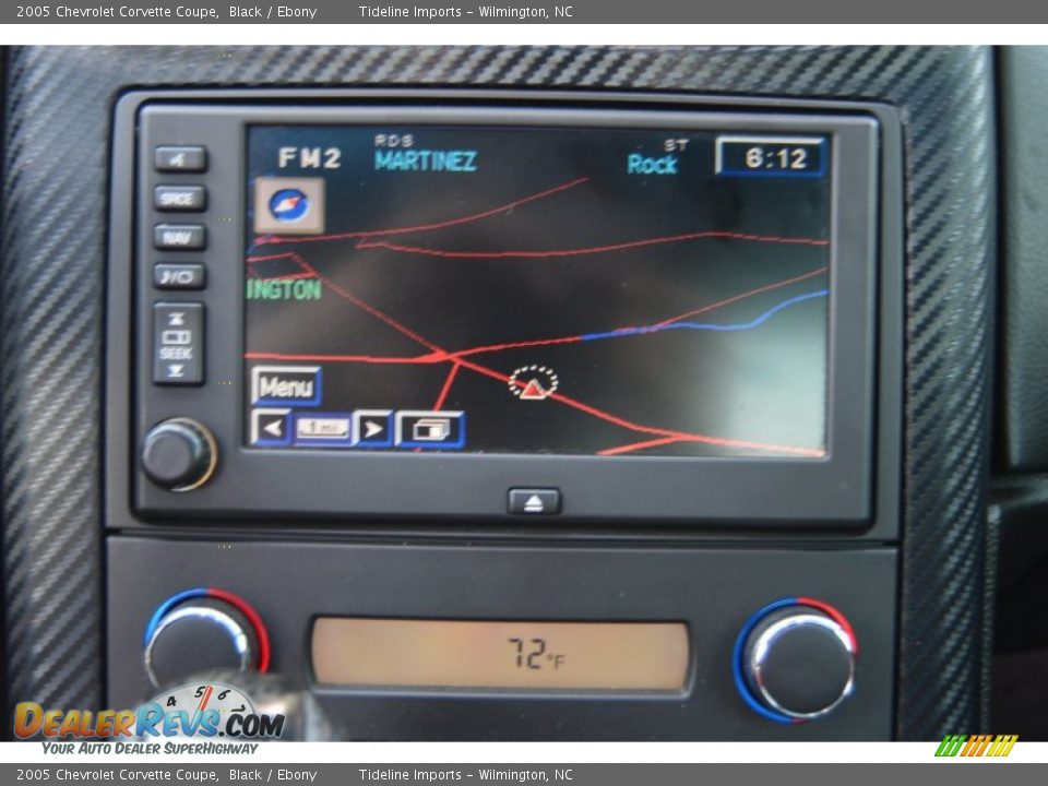 2005 Chevrolet Corvette Coupe Black / Ebony Photo #14