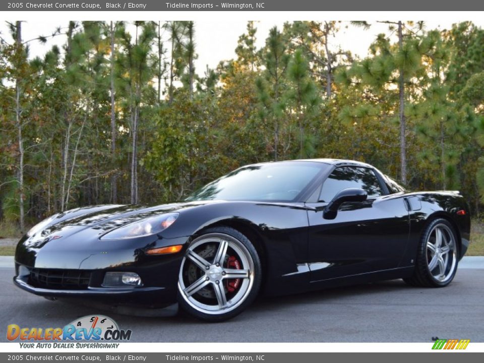 Black 2005 Chevrolet Corvette Coupe Photo #25