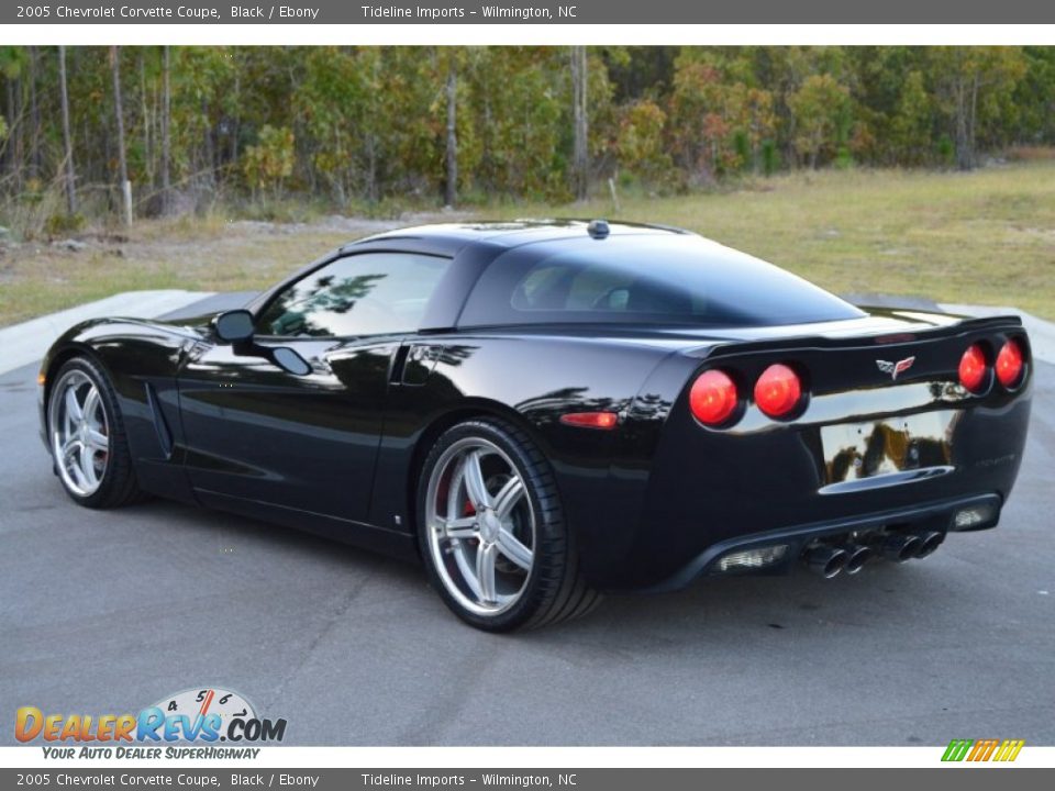 2005 Chevrolet Corvette Coupe Black / Ebony Photo #31
