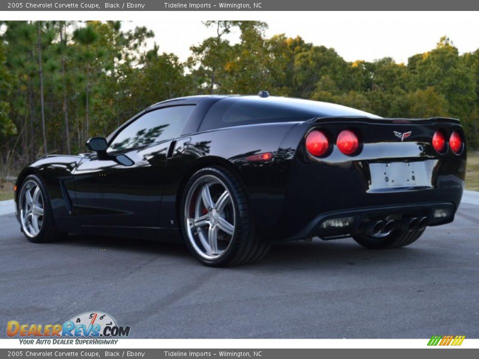 2005 Chevrolet Corvette Coupe Black / Ebony Photo #32