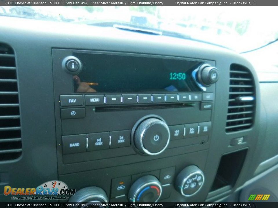 2010 Chevrolet Silverado 1500 LT Crew Cab 4x4 Sheer Silver Metallic / Light Titanium/Ebony Photo #19