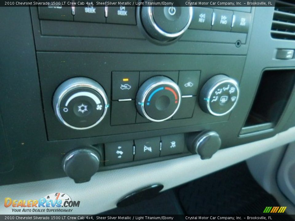 2010 Chevrolet Silverado 1500 LT Crew Cab 4x4 Sheer Silver Metallic / Light Titanium/Ebony Photo #20