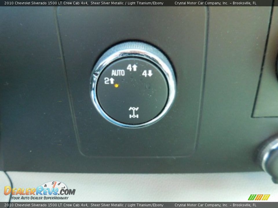 2010 Chevrolet Silverado 1500 LT Crew Cab 4x4 Sheer Silver Metallic / Light Titanium/Ebony Photo #21
