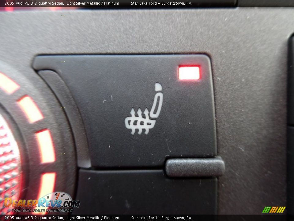 2005 Audi A6 3.2 quattro Sedan Light Silver Metallic / Platinum Photo #18