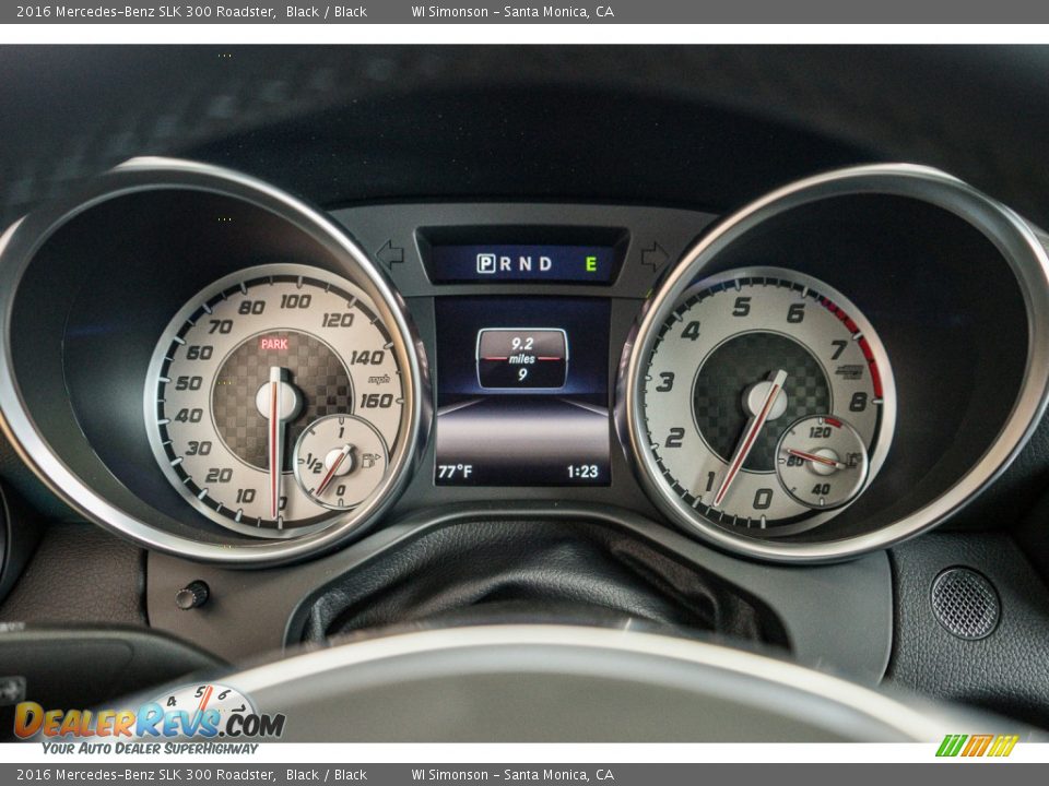 2016 Mercedes-Benz SLK 300 Roadster Gauges Photo #8
