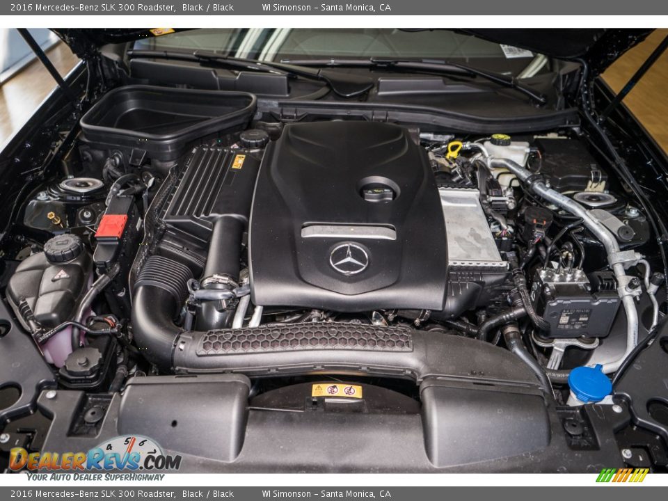 2016 Mercedes-Benz SLK 300 Roadster 2.0 Liter DI Turbocharged DOHC 16-Valve VVT 4 Cylinder Engine Photo #9