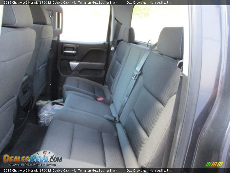 2016 Chevrolet Silverado 1500 LT Double Cab 4x4 Tungsten Metallic / Jet Black Photo #12
