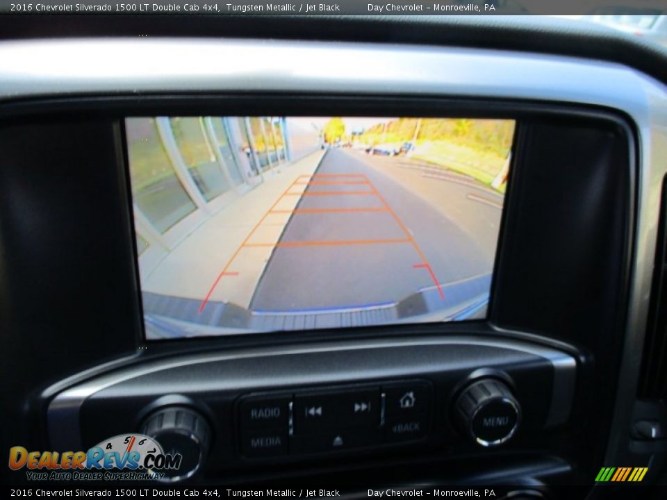 2016 Chevrolet Silverado 1500 LT Double Cab 4x4 Tungsten Metallic / Jet Black Photo #15