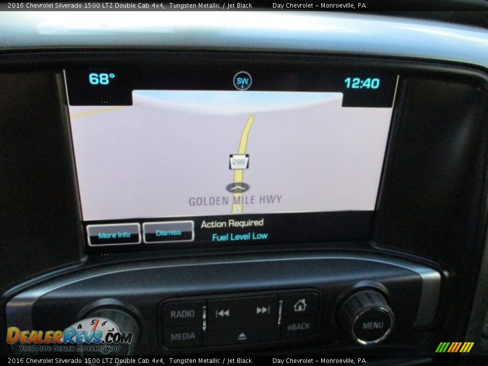 Navigation of 2016 Chevrolet Silverado 1500 LTZ Double Cab 4x4 Photo #15