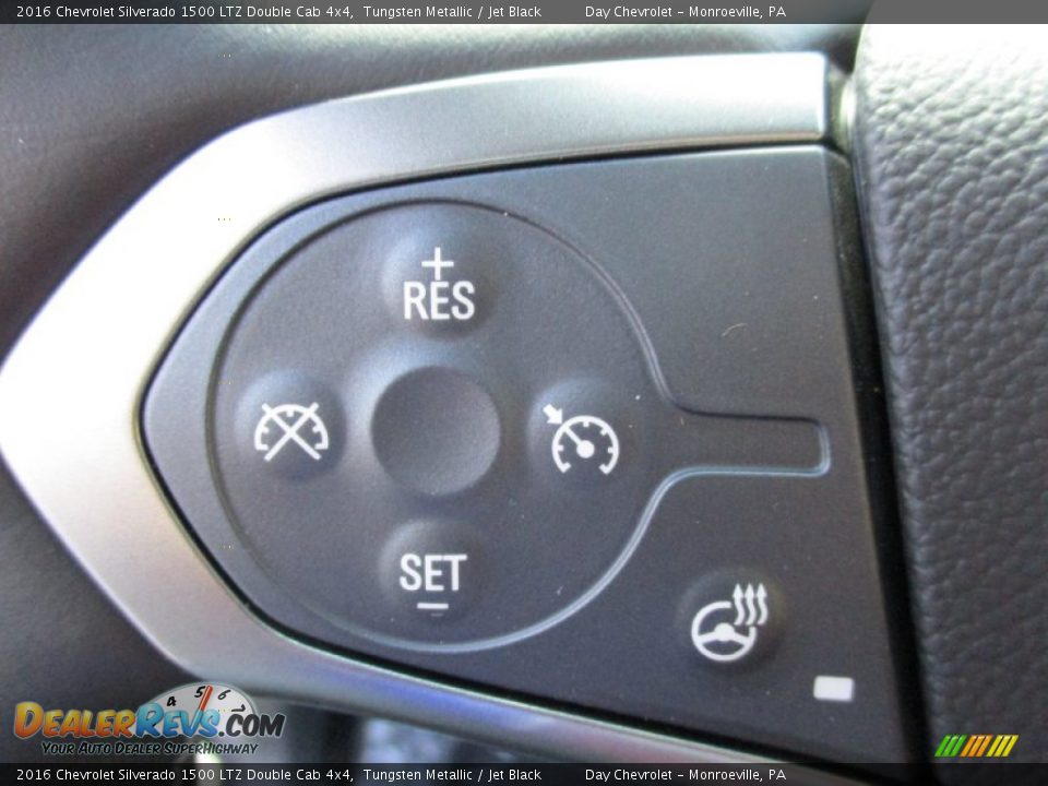 Controls of 2016 Chevrolet Silverado 1500 LTZ Double Cab 4x4 Photo #18