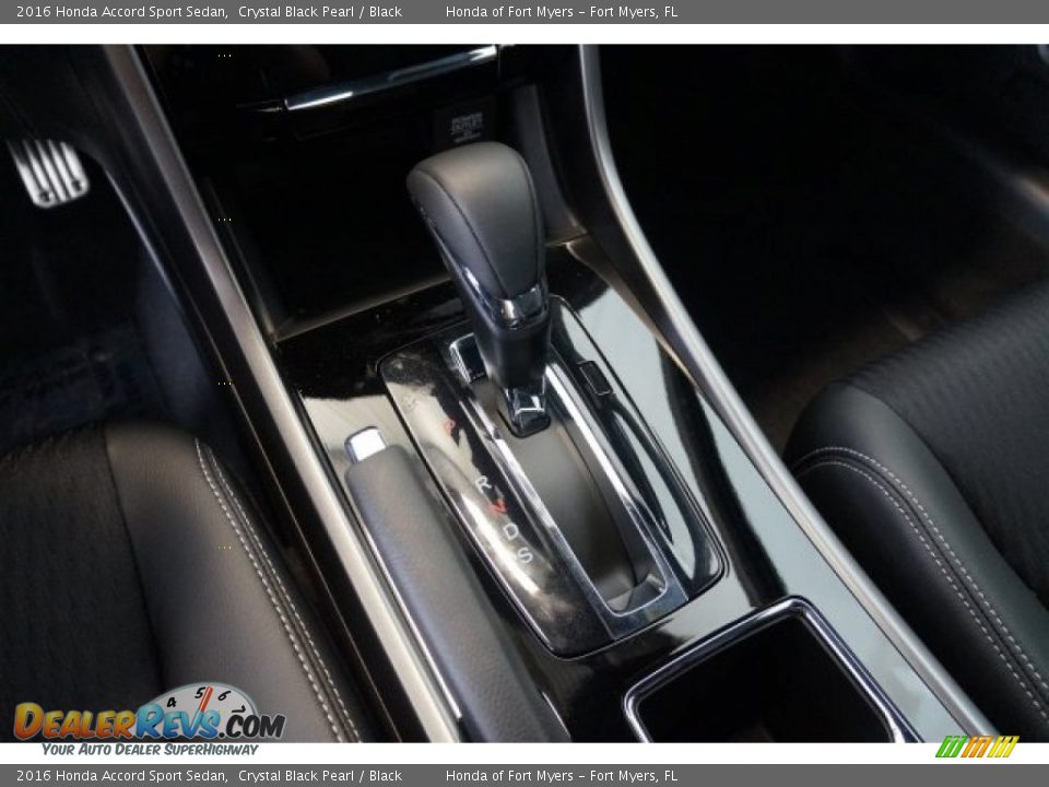 2016 Honda Accord Sport Sedan Crystal Black Pearl / Black Photo #14