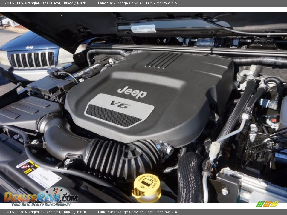 2016 Jeep Wrangler Sahara 4x4 3.6 Liter DOHC 24-Valve VVT V6 Engine Photo #5