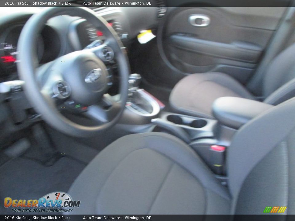 2016 Kia Soul Shadow Black / Black Photo #6
