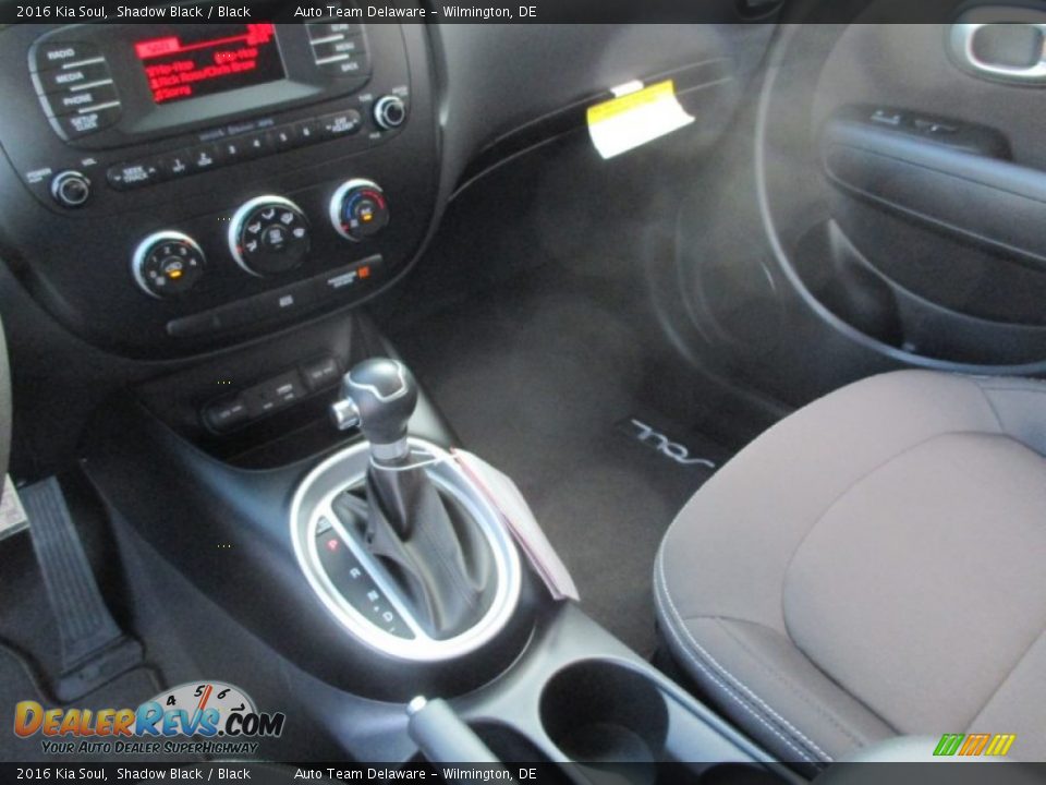 2016 Kia Soul Shadow Black / Black Photo #8