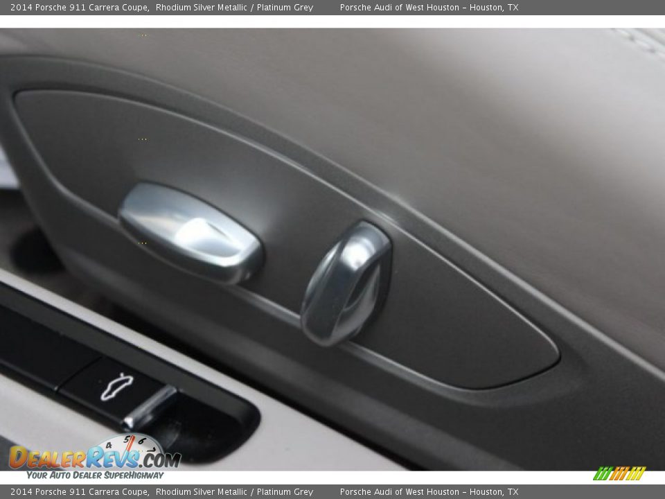 2014 Porsche 911 Carrera Coupe Rhodium Silver Metallic / Platinum Grey Photo #15