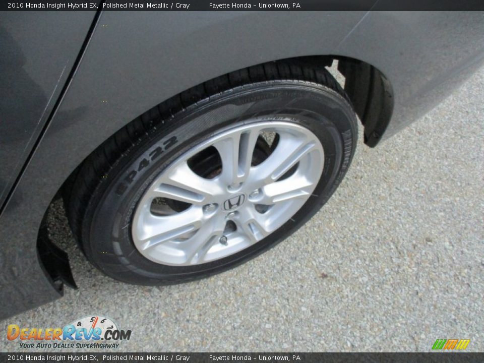 2010 Honda Insight Hybrid EX Polished Metal Metallic / Gray Photo #16