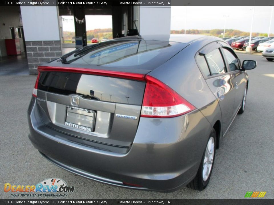 2010 Honda Insight Hybrid EX Polished Metal Metallic / Gray Photo #18