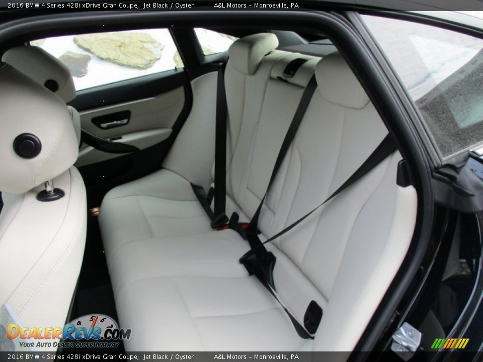 Rear Seat of 2016 BMW 4 Series 428i xDrive Gran Coupe Photo #13