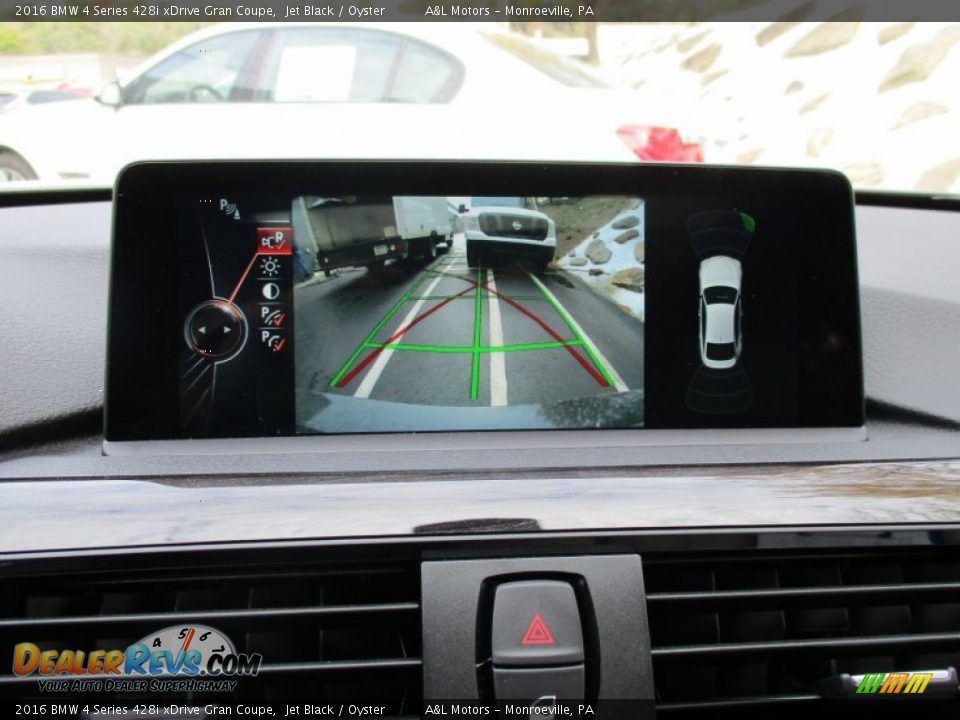 2016 BMW 4 Series 428i xDrive Gran Coupe Jet Black / Oyster Photo #17