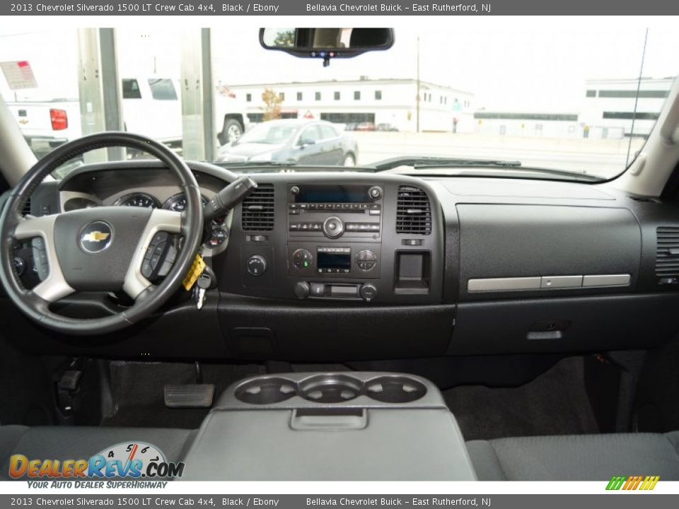 2013 Chevrolet Silverado 1500 LT Crew Cab 4x4 Black / Ebony Photo #12