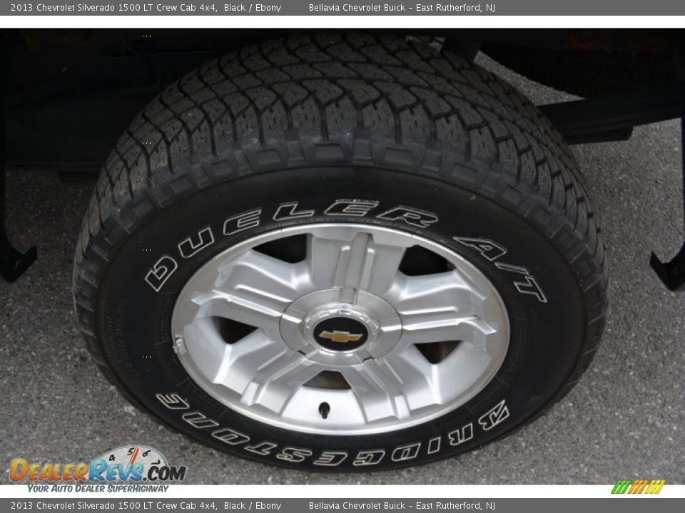 2013 Chevrolet Silverado 1500 LT Crew Cab 4x4 Black / Ebony Photo #20