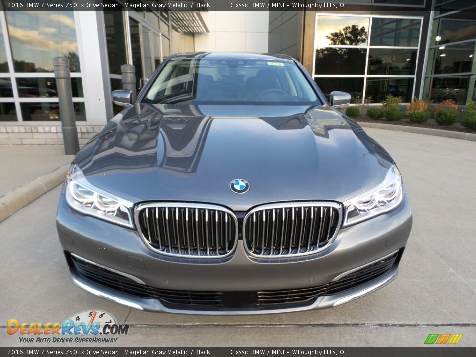 Magellan Gray Metallic 2016 BMW 7 Series 750i xDrive Sedan Photo #2